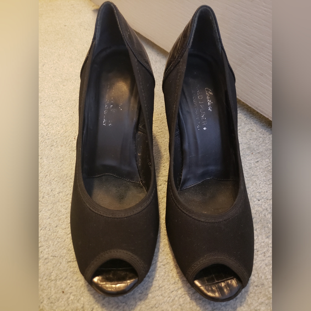 A Pair Of Black Donald J Pliner Heels